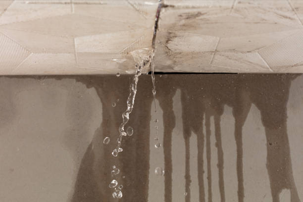 Professional Sewage Cleanup technician working in Fishers Island, NY